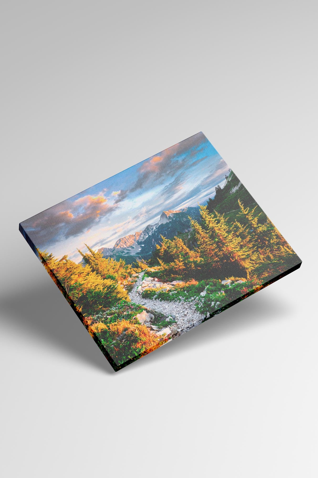 Pacific Crest Trail Vista - North Cascades Wall Art Canvas Photo by Tobin Akehurst