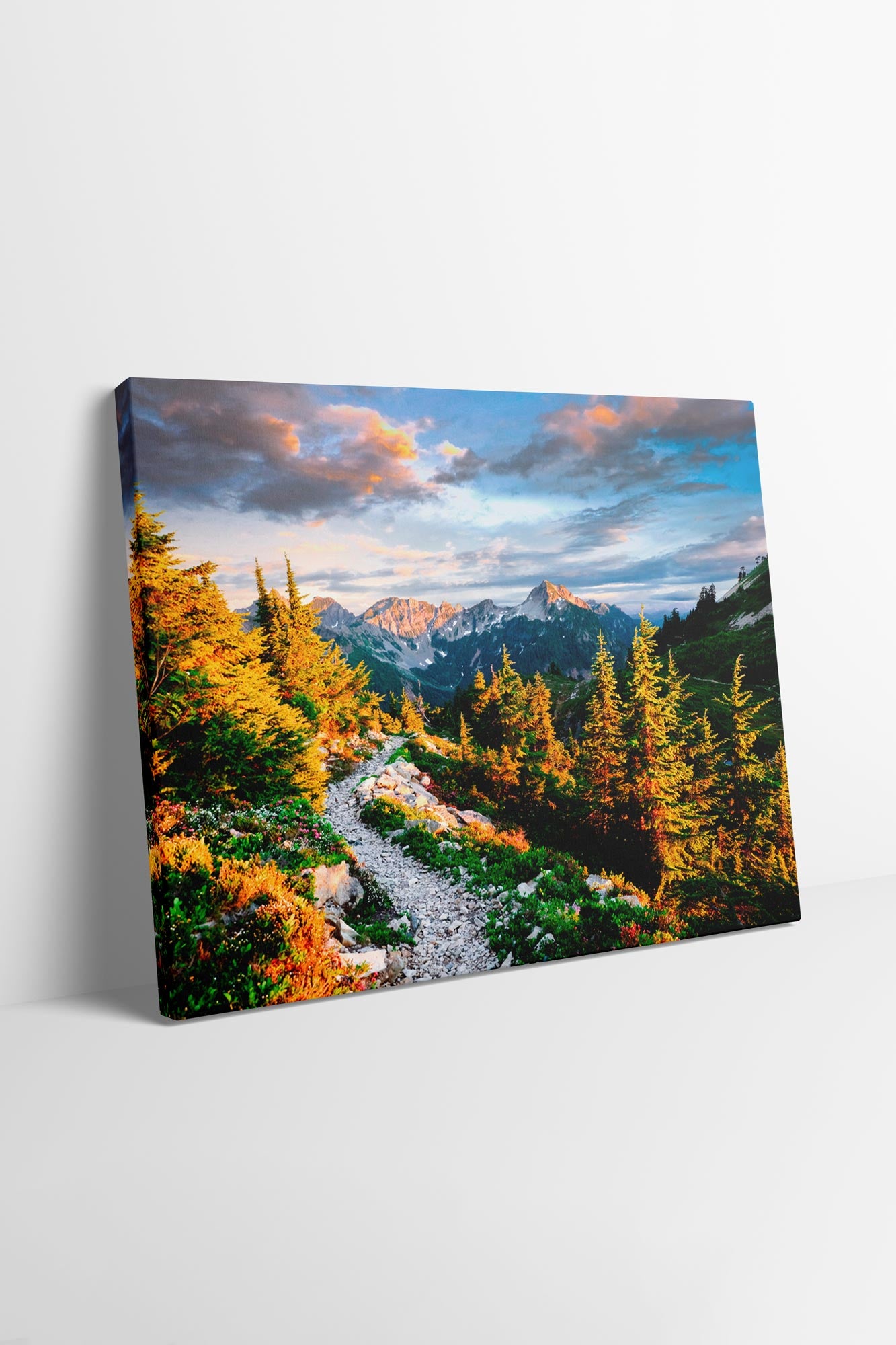 Pacific Crest Trail Vista - North Cascades Wall Art Canvas Photo by Tobin Akehurst