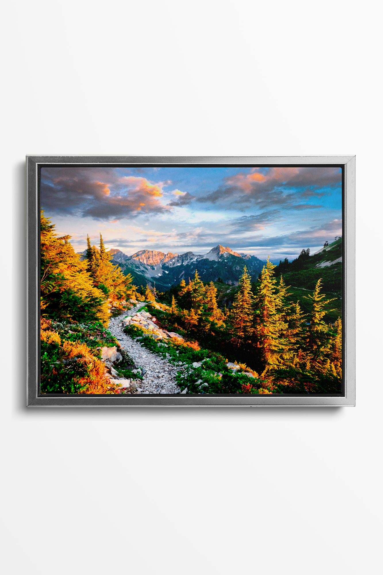 Pacific Crest Trail Vista - North Cascades Wall Art Canvas Photo by Tobin Akehurst