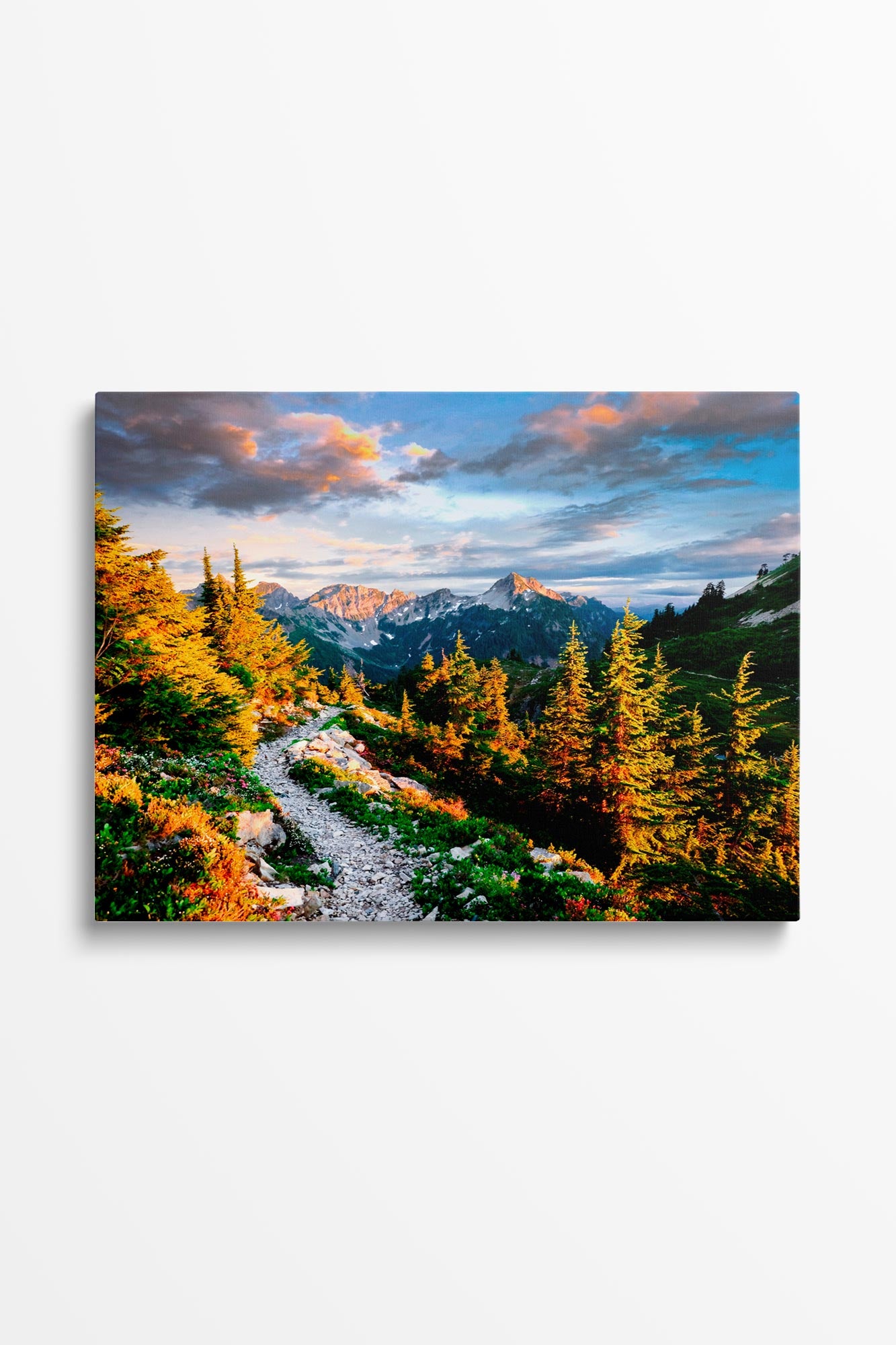 Pacific Crest Trail Vista - North Cascades Wall Art Canvas Photo by Tobin Akehurst