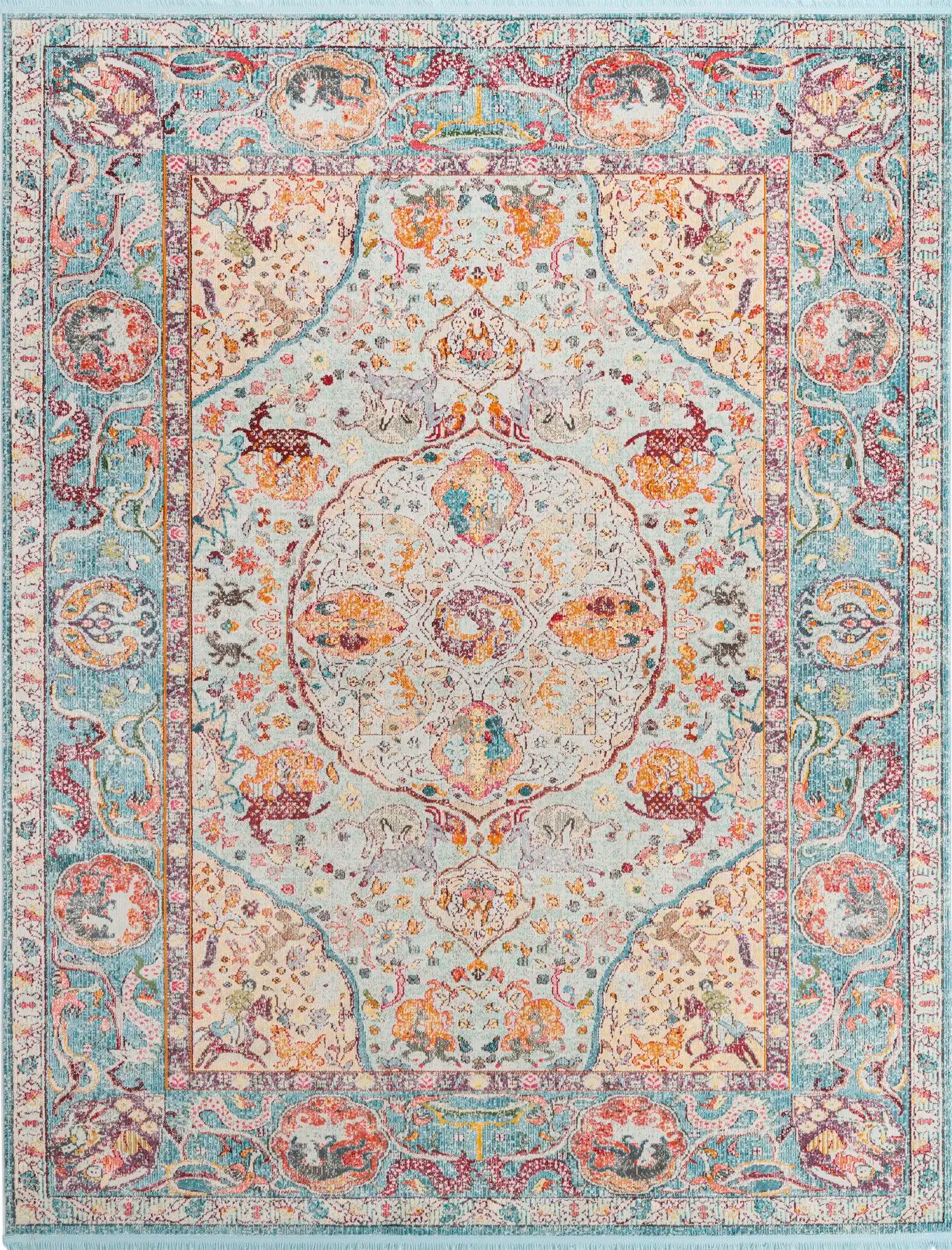 Blue Whimsy Area Rug